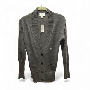 NWT LOFT Wool Blend Cardigan with Pockets women’s size M